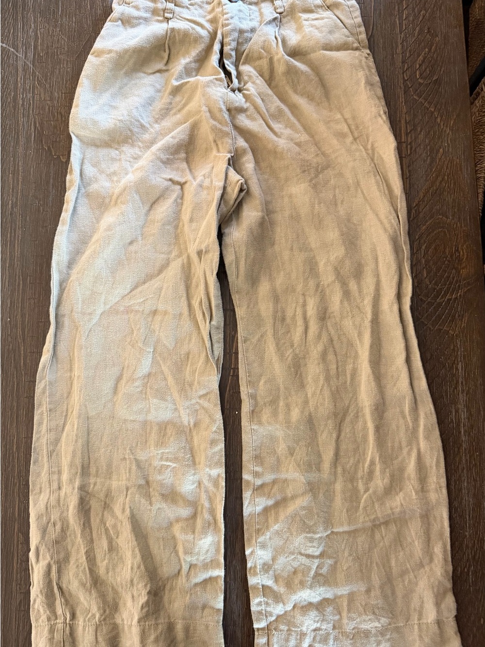 Zara Beige Casual Kids Pants